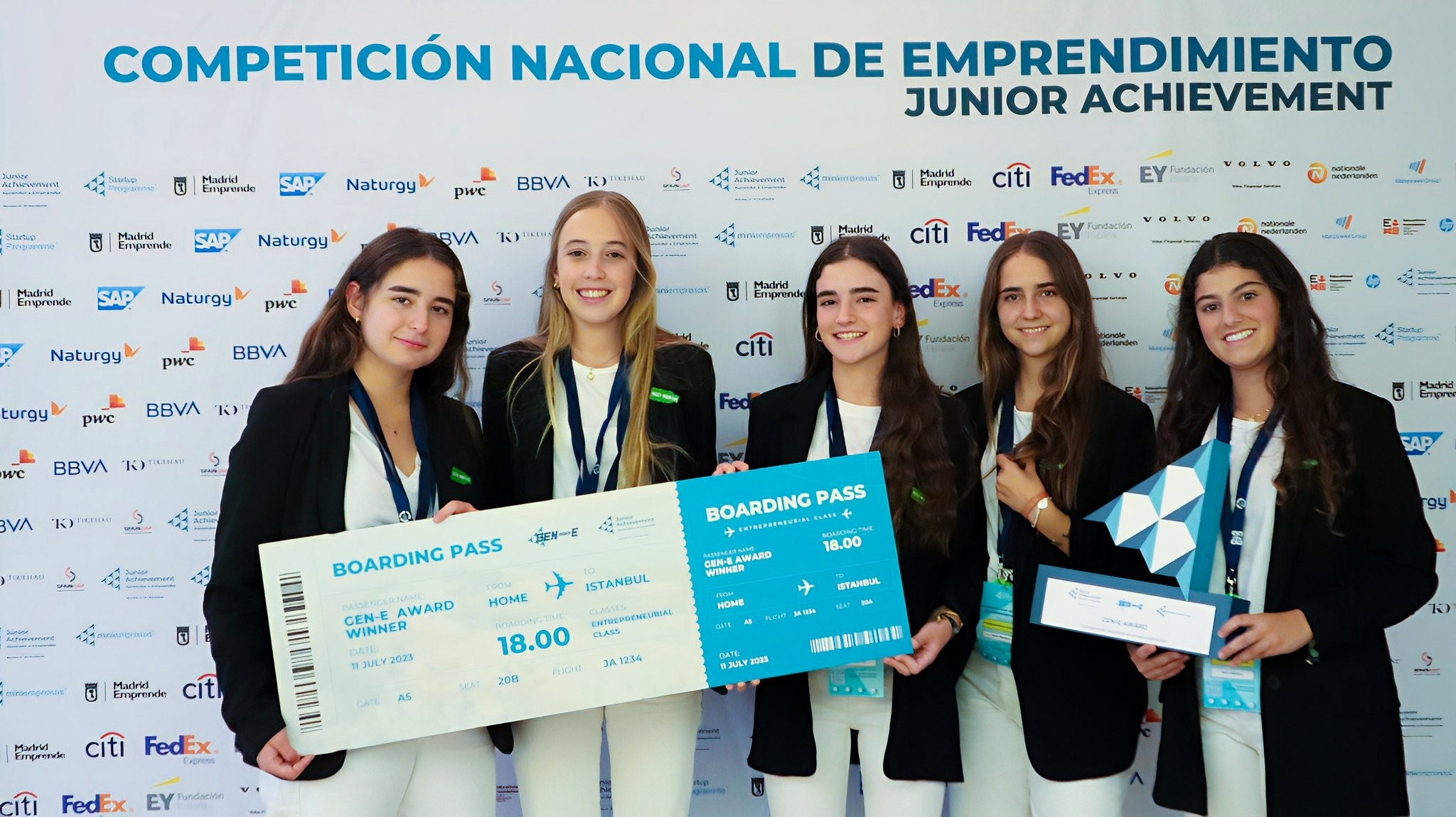 Eco Refill y FindIt ganan la Competición Nacional de Emprendimiento de Fundación Junior Achievement y representarán a España en la Competición europea Gen-E